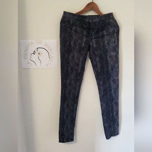 Calvin?Klein Jeans stretch pants dark tone snake print 6